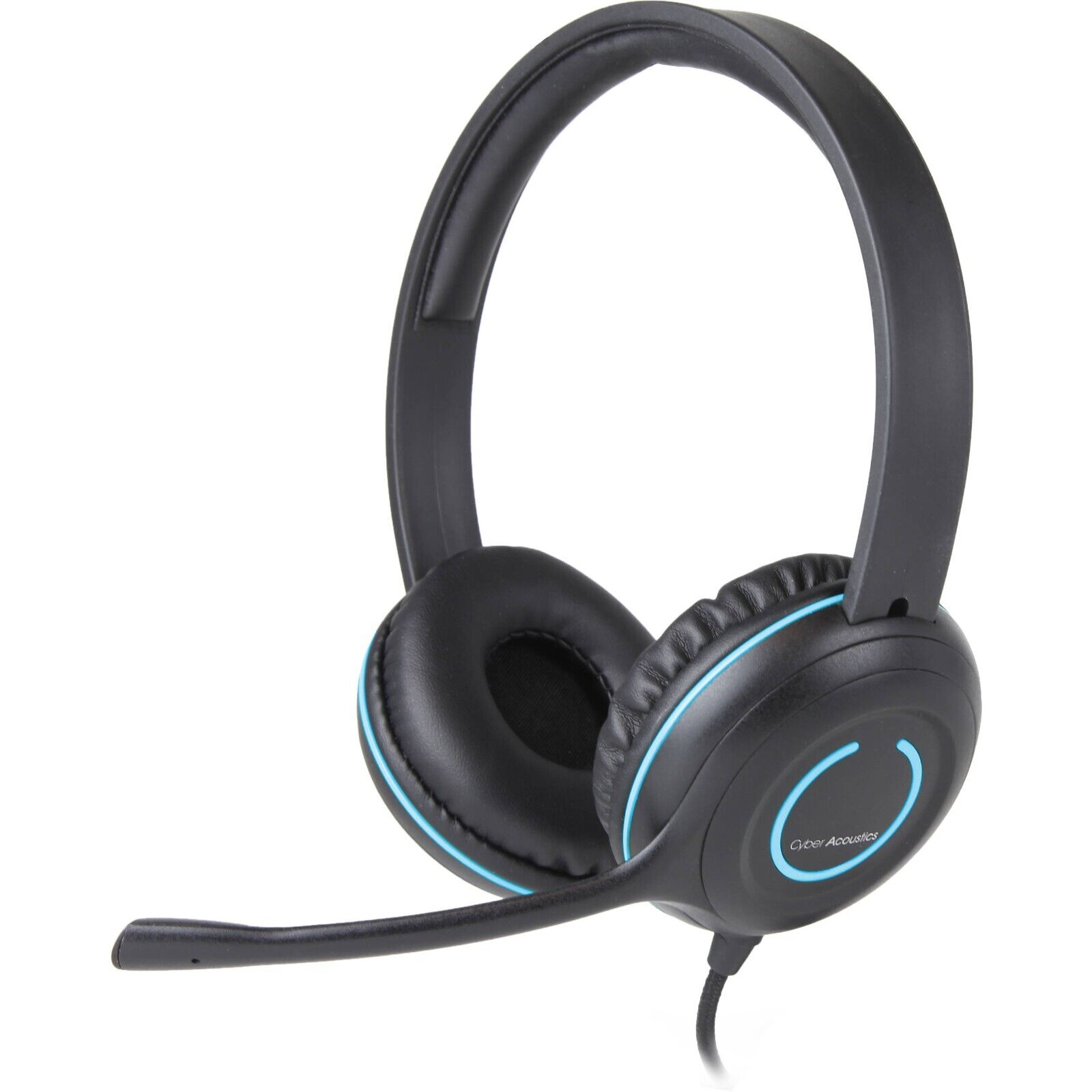 Cyber Acoustics AC-5008 Uni Directional USB Stereo Headset